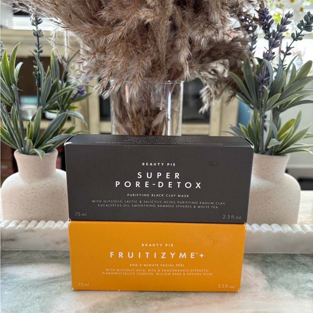 Beauty Pie Super Pore Detox & Fruitizyme+ Masks